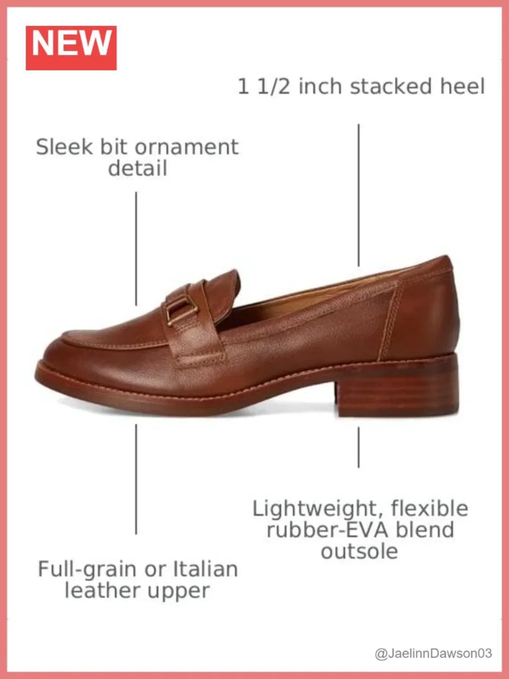 Women's Leather Loafers - Comfortable Slip-Ons